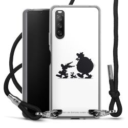 Carry Case Stoff schwarz/silber