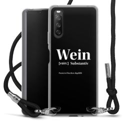 Carry Case Stoff schwarz/silber