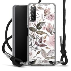 Carry Case Transparent Fabric black/silver