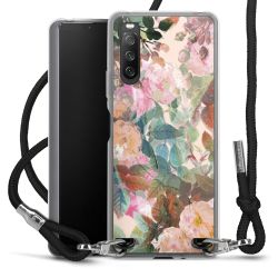 Carry Case Transparent Fabric black/silver