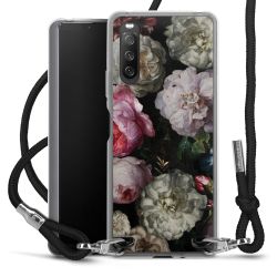 Carry Case Transparent Fabric black/silver