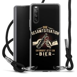 Carry Case Stoff schwarz/silber