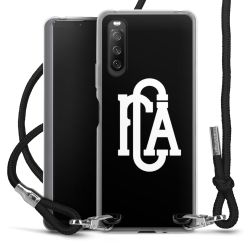 Carry Case Stoff schwarz/silber