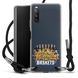 Carry Case Stoff schwarz/silber