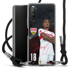 Carry Case Stoff schwarz/silber