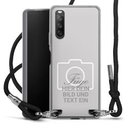 Carry Case Stoff schwarz/silber