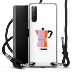 Carry Case Stoff schwarz/silber