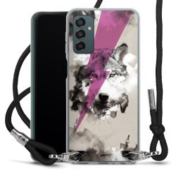 Carry Case Transparent Fabric black/silver