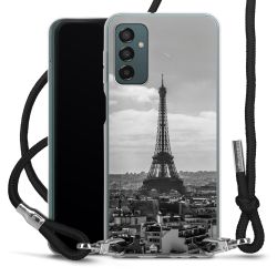 Carry Case Transparent Fabric black/silver