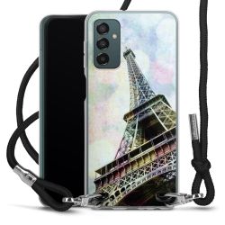 Carry Case Transparent Fabric black/silver