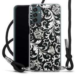 Carry Case Transparent Fabric black/silver