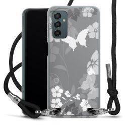 Carry Case Transparent Fabric black/silver