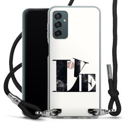 Carry Case Transparent Fabric black/silver