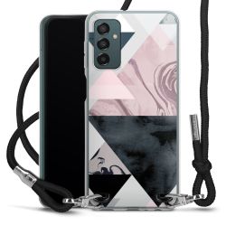 Carry Case Transparent Fabric black/silver