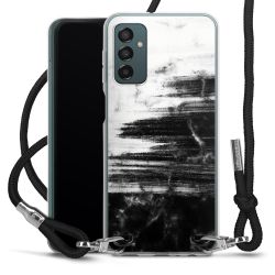 Carry Case Transparent Fabric black/silver