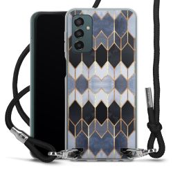 Carry Case Transparent Fabric black/silver