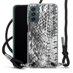 Carry Case Transparent Fabric black/silver