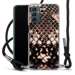 Carry Case Transparent Fabric black/silver