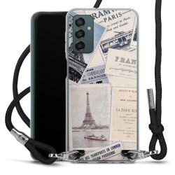 Carry Case Transparent Fabric black/silver