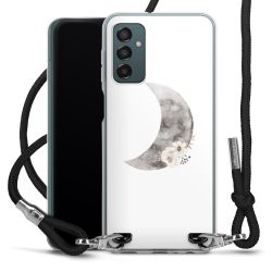 Carry Case Transparent Fabric black/silver