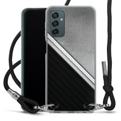 Carry Case Transparent Fabric black/silver