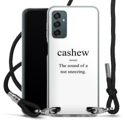 Carry Case Transparent Fabric black/silver