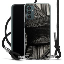 Carry Case Transparent Fabric black/silver