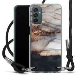 Carry Case Transparent Fabric black/silver