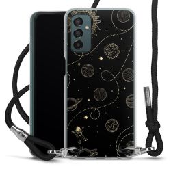 Carry Case Transparent Fabric black/silver