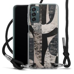 Carry Case Transparent Fabric black/silver