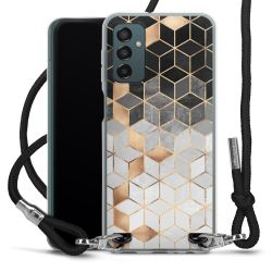 Carry Case Transparent Fabric black/silver