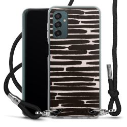 Carry Case Transparent Fabric black/silver