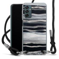 Carry Case Transparent Fabric black/silver