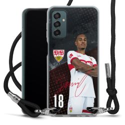 Carry Case Stoff schwarz/silber