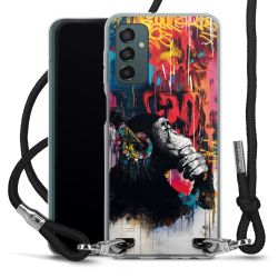 Carry Case Fabric black/silver