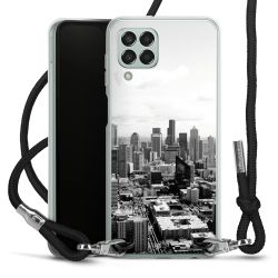 Carry Case Transparent Fabric black/silver