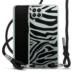 Carry Case Transparent Fabric black/silver