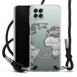 Carry Case Transparent Fabric black/silver