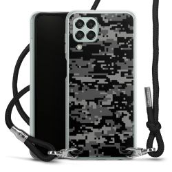 Carry Case Transparent Fabric black/silver