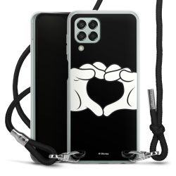 Carry Case Transparent Fabric black/silver