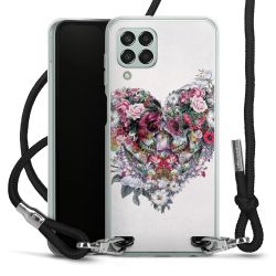 Carry Case Transparent Fabric black/silver