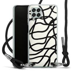 Carry Case Transparent Fabric black/silver