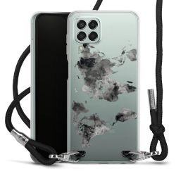 Carry Case Transparent Fabric black/silver