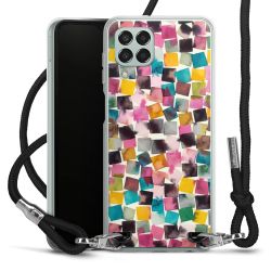 Carry Case Transparent Fabric black/silver