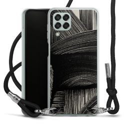 Carry Case Transparent Fabric black/silver