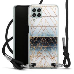 Carry Case Transparent Fabric black/silver