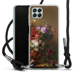 Carry Case Transparent Fabric black/silver