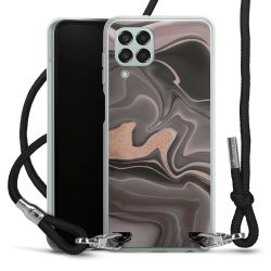 Carry Case Transparent Fabric black/silver