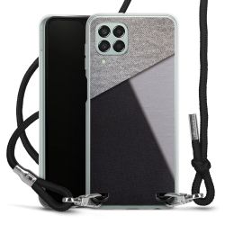 Carry Case Transparent Fabric black/silver