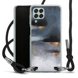 Carry Case Transparent Fabric black/silver